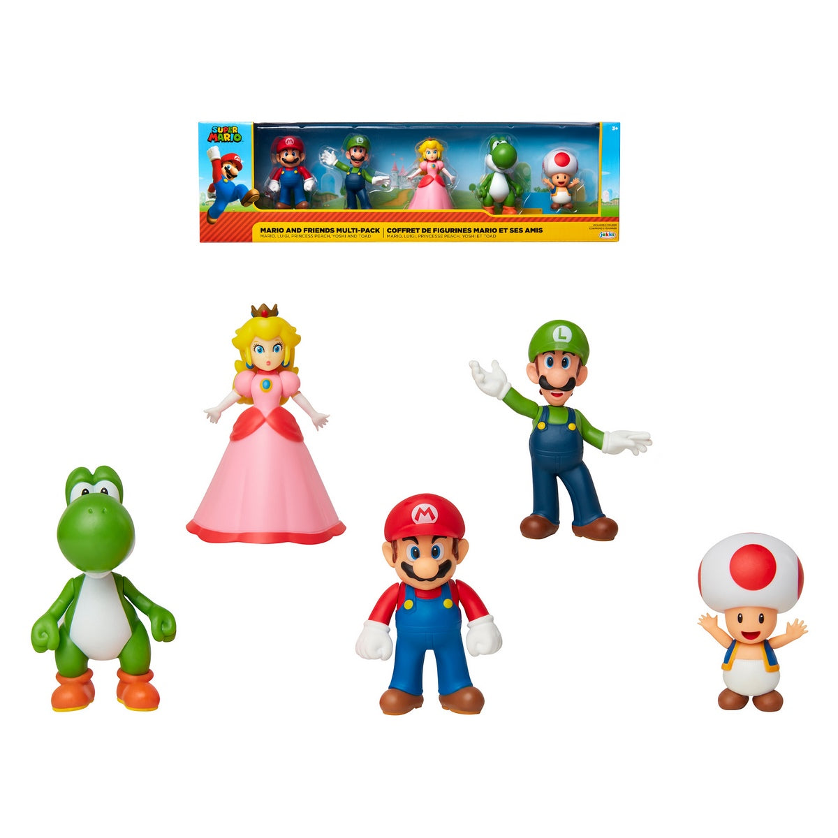 Pack Figura Nintendo Super Mario Y Amigos
